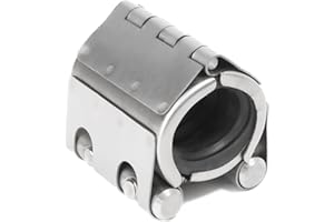 Vouyar Pipe Repair Clamp for 3/4 inch Outer Diameter Pipes, 1/2 inch Inner Diameter Pipes with 3mm thickness, Leak Sealer,Emergency Pipe Repair Kit for Plastic and Metal Pipes (19mm-21mm)