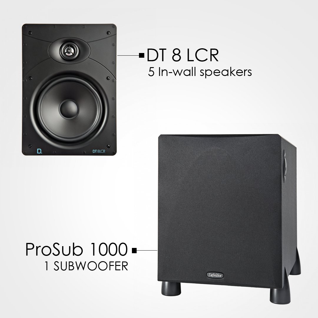 definitive technology 5.1 speakers