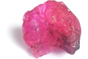 GEMHUB Certified Red Ruby Stone 23.50 Ct Rough Ruby Healing Reiki Crystal Gem for Home Decoration DR-784
