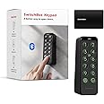 SwitchBot Smart Keypad for SwitchBot Lock, Keyless Home Entry, IP65 Waterproof, Supports Virtual Passwords for Home Security, 2 Years Battery Life