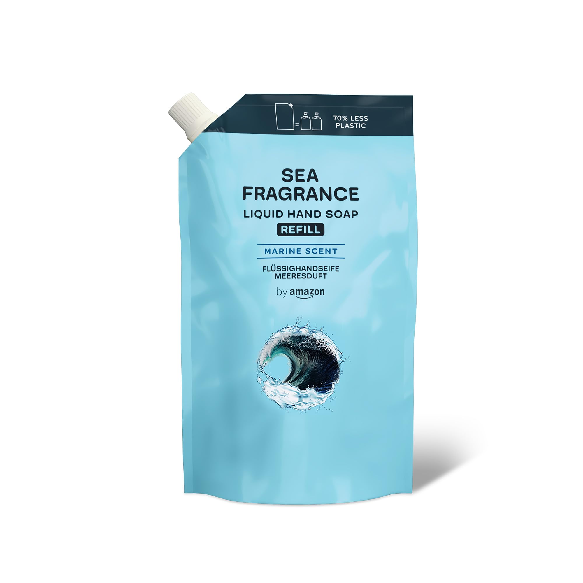 by Amazon Meeresduft Handseife Nachfüllpack, 2 x 1000ml 2