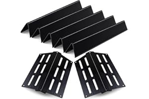 LPTNFRTN 17.5 inch Flavorizer Bars Gas Grill Replacement Parts for Weber Genesis 300 Series E310 E320 E330 S310 S320 S330 EP/CEP-310 EP/CEP-320 EP/CEP-330, Porcelain Steel Heat Deflector