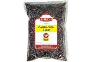 JIMIDAR SHUDH Cardamom Seeds 100 Gram | All Natural | Vegan | Gluten Friendly | NON-GMO | Product of India