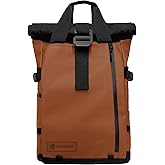 WANDRD PRVKE 21L Backpack: Weather-Resistant Travel & Camera Backpack with Laptop Sleeve, Quick Side Access, Clamshell Opening – Ideal Photography & Travel Bag (Sedona Orange)