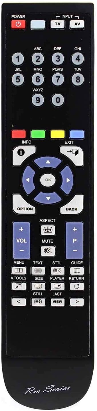 RM Series Replacement Remote Control for PANASONIC TX-P50X60B