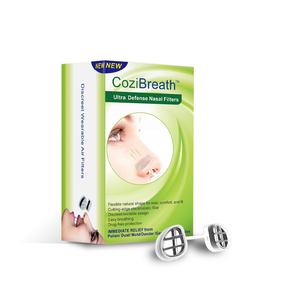 CoziBreath(Ultra Defense Nasal Filters Series) Advanced Allergy Relief