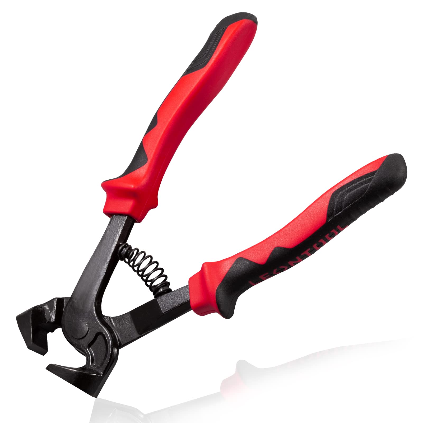 LEONTOOL Ceramic Tile Nippers Mosaic Tools 7.5-Inch Tile Mosaic Trimmer Nipper Cutter Pliers Nipper Cutting Tool Mosaic Tile Cutter Tile Working Tool Heavy Duty Tile Cutter for Glass & Ceramic