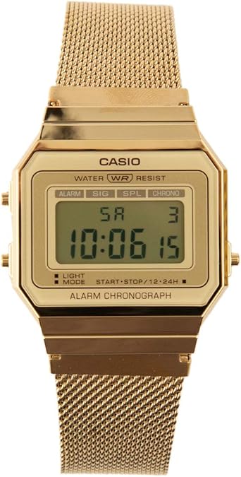 casio gold watch price at game