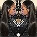 Brazilian Straight Hair 3 Bundles Grade 7A Unprocessed Virgin Human Hair Weave Extensions Natural Color Length (10 12 14inches)