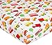 Mellanni Toddler Fitted Sheet Cars - Super Soft Kids Bedding - 1 Fitted Sheet Only (Cars)