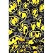 Batman Mens Fleece Bathrobe Robe Black One Size