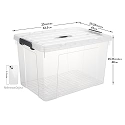 Cetomo Storage Bins on Handle, Storage Box, Plastic