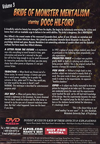 MMS Bride of Monster Mentalism - Volume 3 by Docc Helford - DVD