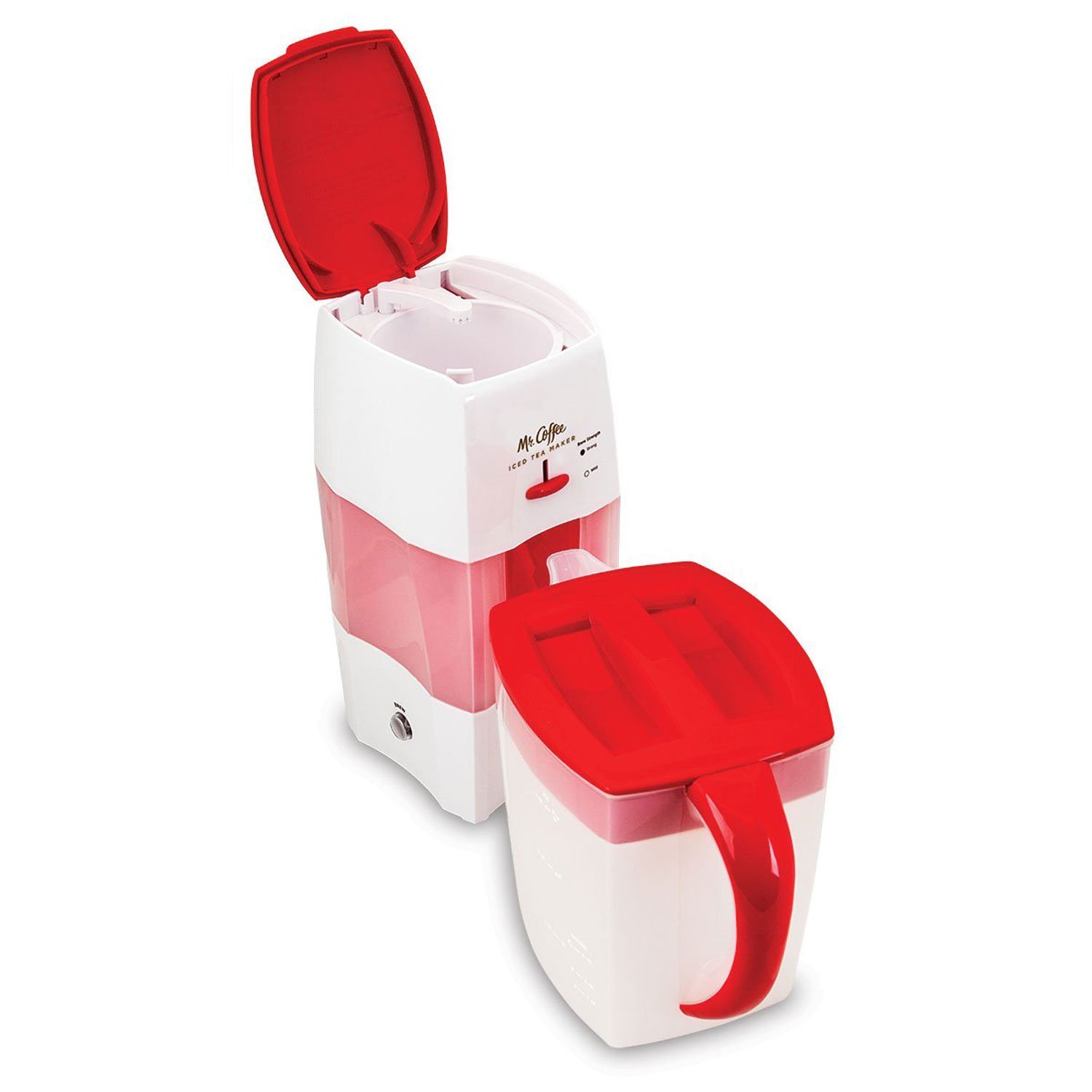 Mr. Coffee Fresh Tea Iced Tea Maker forCustombrew fresh iced tea, 3