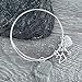 Infinity Collection 21st Birthday Gifts for Women, 21st Birthday Charm Bangle Bracelet, Twenty First Bday Gift Ideas for Her