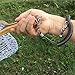 Goture Retractable Fishing Lanyard Coiled Tether Stainless Steel Wire Inside Safety Rope Attached with Lobster for Fish Rods Pliers Grip Landing Net Fishing Tackles Tools Grey (Pack of 8)