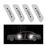 4PCS Car Door Open Warning Reflective
