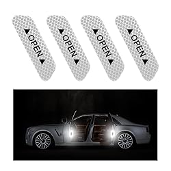 4PCS Car Door Open Warning Reflective