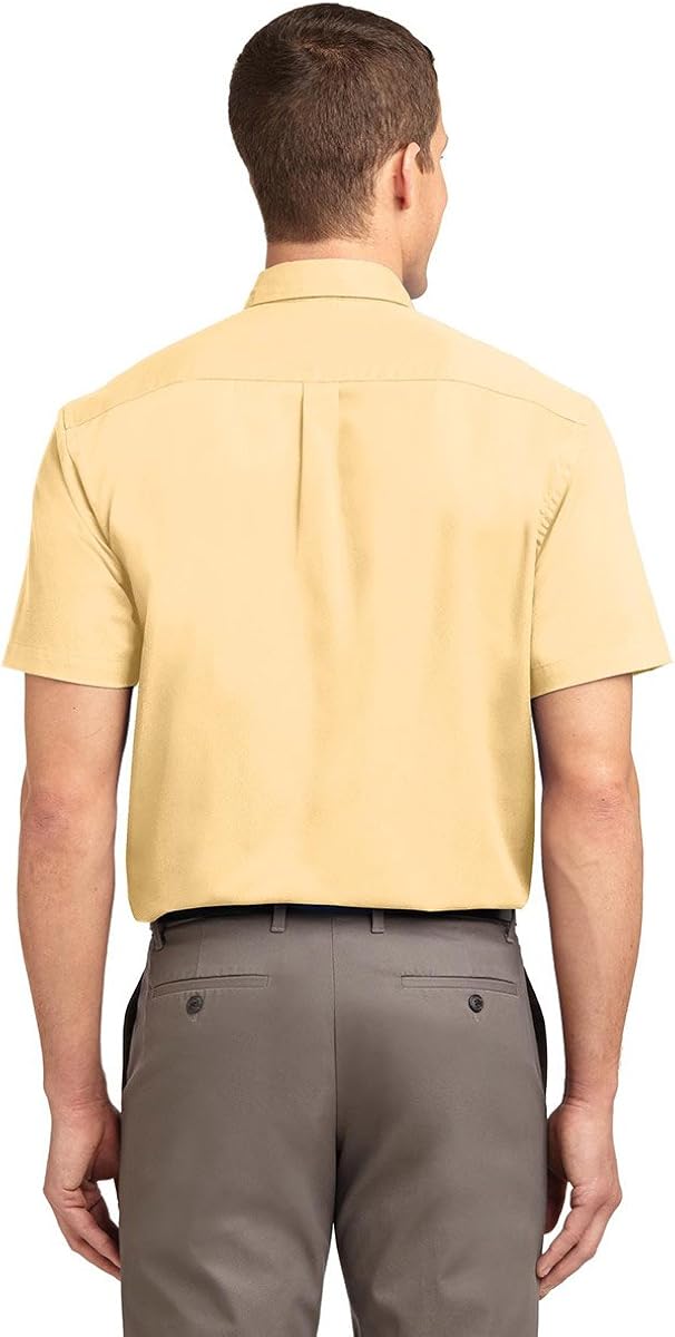 Port Authority Men's Tall Short Sleeve Easy Care at  Men’s Clothing store