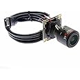 ELP 960P Low Illumination USB Camera Module with 2.8-12mm Varifocal Lens Mini 1.3megapixel Manual Zoom USB Camera for Computer UVC USB2.0 Embedded Video Webcam Board for Close-up Image