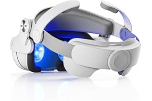 VIDPPLUING Elite Strap for Oculus 2 Accessories, Adjustable and Lightweight Head Strap for Enhanced Support & Balance Weight in VR