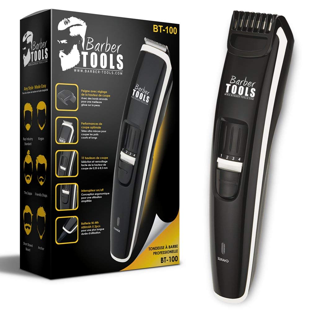 Beard Trimmer BT100 Pro - Professional Beard Trimmer specifically Designed for Beard Maintenance ✮ BARBER TOOLS ✮