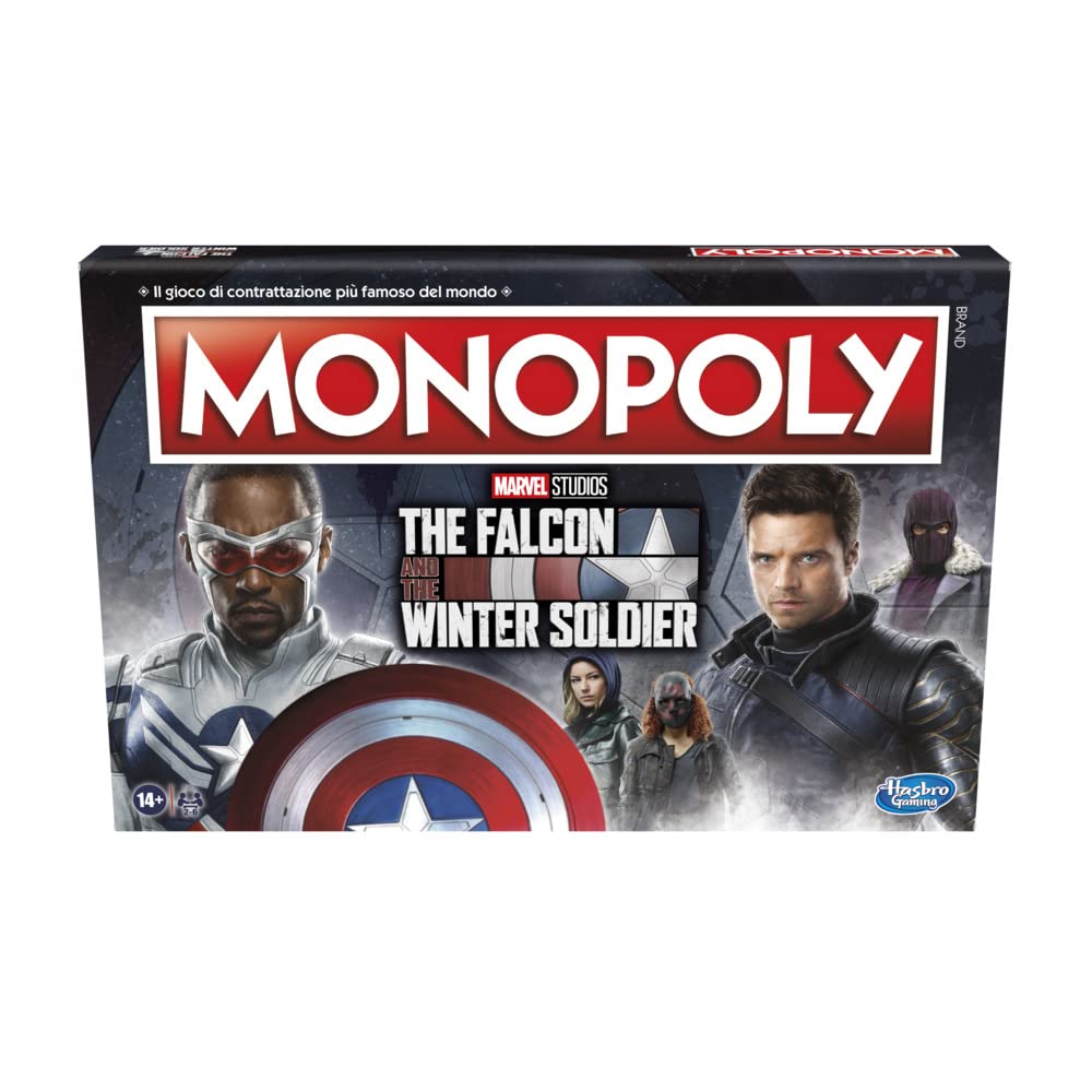 Monopoly: Marvel Studios Inspired The Falcon and the Winter Soldier TV Series Edition