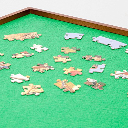 Bits and Pieces Square Jigsaw Puzzle Spinner Puzzle Accessories Lazy