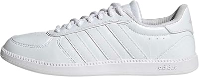 Adidas Damen BREAKNET Sleek Shoes, FTWR White/FTWR White/FTWR White, 42 2/3 EU