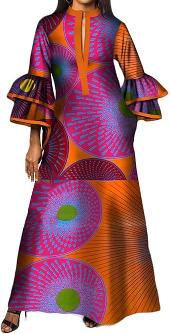 casual african maxi dresses