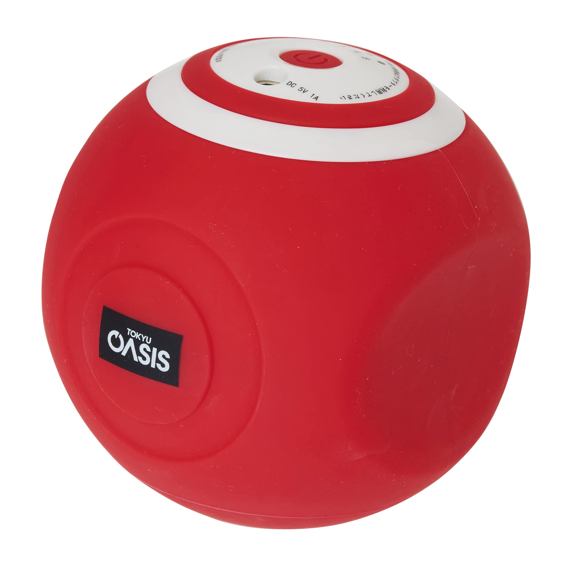 東急スポーツオアシス (公式店) スタイリーボール 振動レベル５段階 SLB-100 ボディケア 筋トレ ストレッチサポートカバー付 (レッド)商品画像