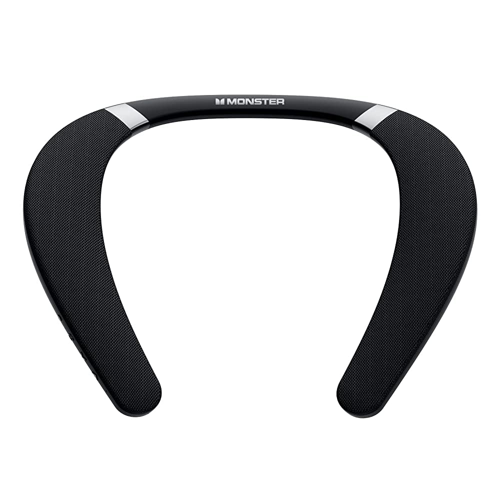 Photo 1 of ***MISSING PART***Monster Boomerang Neckband Bluetooth Speaker, Neck Speaker Bluetooth Wireless, 12H Playtime, True 3D Stereo Sound, Portable Soundwear, IPX7 Waterproof, for Home Sport Outdoor