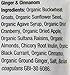 ShaSha Organic Ginger/Cinnamon Buckwheat Snacks, 6oz (170g)