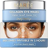 MAREE Clear Under Eye Patches for Puffy Eyes &amp; Dark Circles - Invisible | Under eye masks, eye mask patches, overnight eye patches, under eye patch, eyepatches, brightening eye patches, eye bag patch