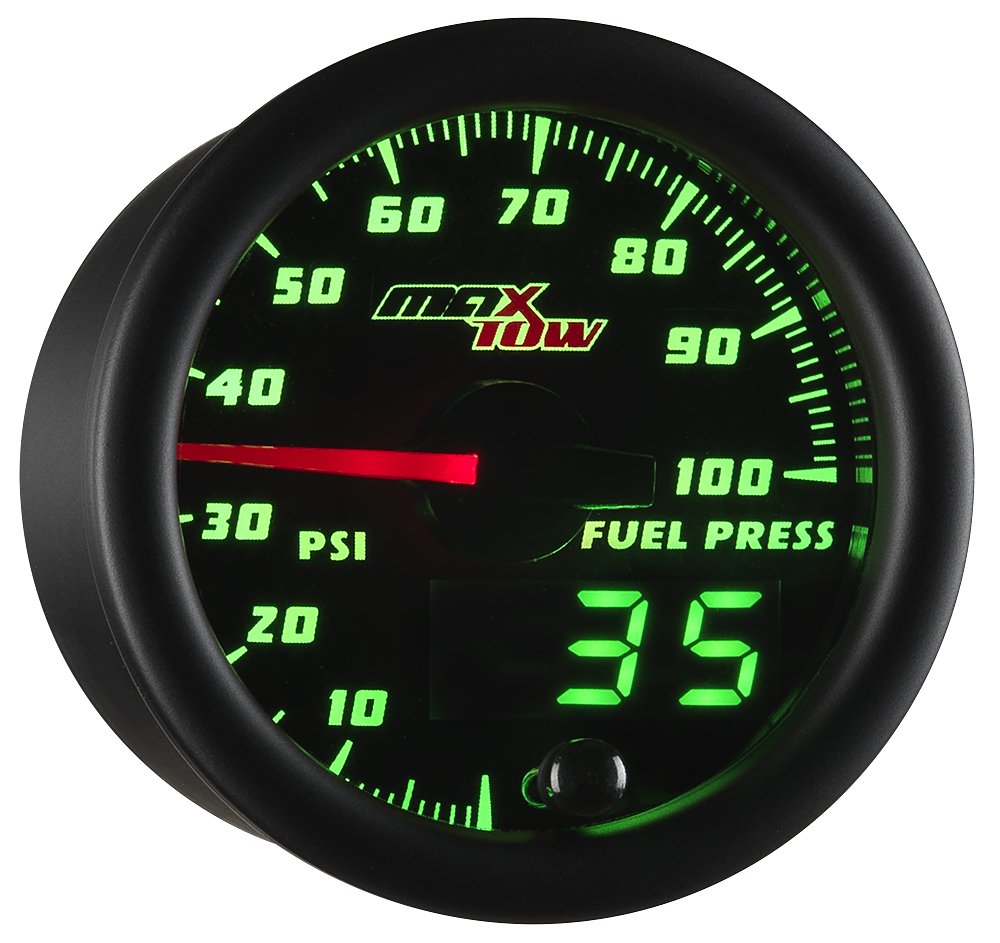 MaxTow Double Vision 100 PSI Fuel Pressure Gauge Kit