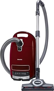 Miele Complete C3 Cat und Dog PowerLine Bodenstaubsauger (mit Beutel, 4,5 Liter Staubbeutelvolumen, 890 Watt, 12 m Aktionsradius, inkl. Turbobürste zu einfachen Tierhaarentfernung) rot