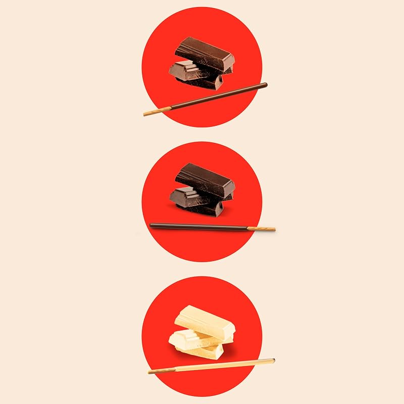 LU, Palitos de Galleta Crujientes, Cubiertos de Chocolate con Leche, 75 g
