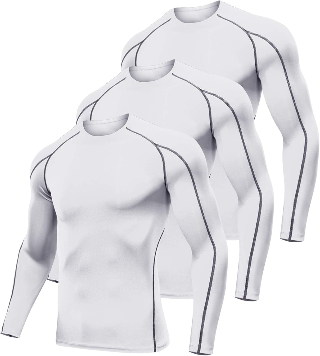 Lavento Mens Compression Shirts Long 