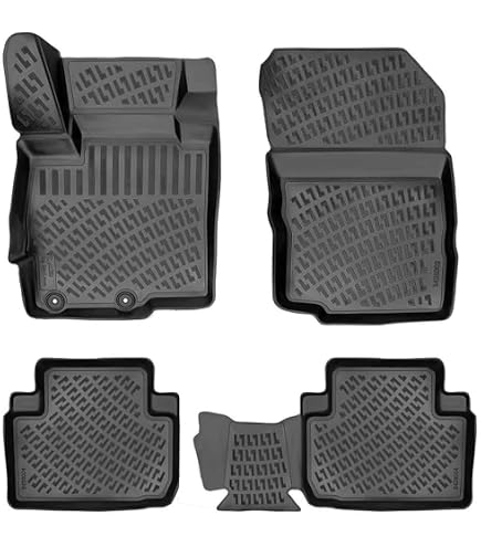 WeatherTech Front FloorLiner For Select Hyundai Accent Models – Laser-Measured, Black, All-Weather Protection - View #7