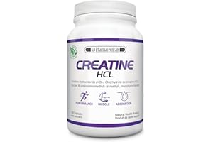 SD Pharmaceuticals CREATINE HCL - 120 caps - Enhance ATP Energy Metabolism - Maximizes Levels of Phosphocreatine - Muscle Cel