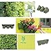Worth Garden Olive Green Self-Watering 1 Set - 3 Pockets Vertical Wall Garden Planters