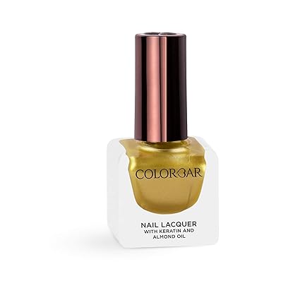 Colorbar Nail Lacquer, Yellow Gold, 12 ml
