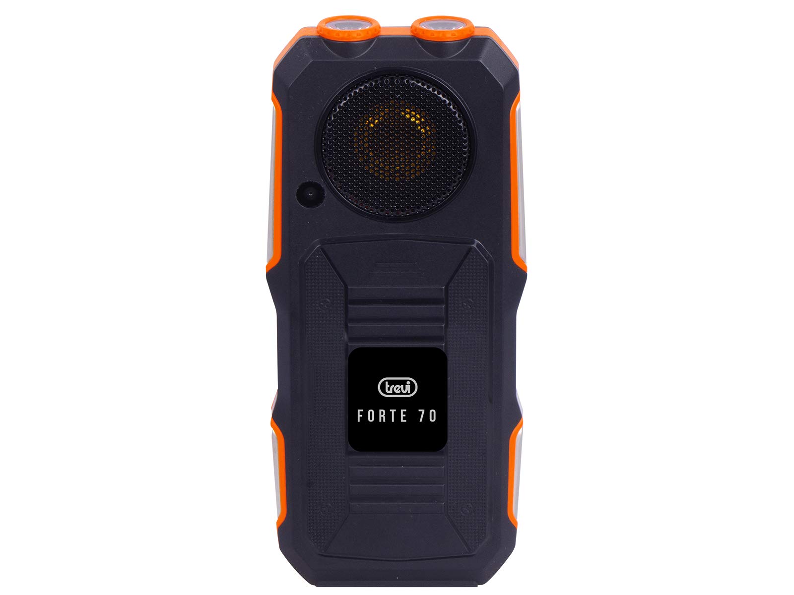 Trevi Forte 70 Work Phone, Shockproof, Long Battery Life, Robust Smartphone with 2.4 Inch LCD Display, Easy to Use, Double Torch, Powerful Speaker, Wireless, Camera