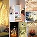 Kohree 10ft 60 LEDs String Lights, AA Battery Powered Decor Rope Lights for Holiday, Wedding, Parties Decoration with Timer & Battery Box (Warm White)
