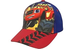 Nickelodeon Boys' Blaze and The Monster Machines Hat -Adjustable Cotton Baseball Cap (Toddler)
