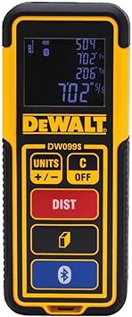 Amazon Com Dewalt Laser Measure Tool Distance Meter 100 Feet