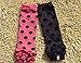 Toptim Baby Knitted Leg Warmers for Little Girls , Toddlers & Children (Dots of 5 Pairs)