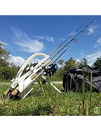 rod runner Express   Pesca Rod Rack, color blanco