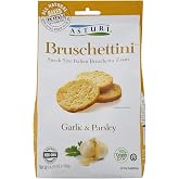 Asturi Bruschettini, Garlic and Parsley, 4.23 Ounce