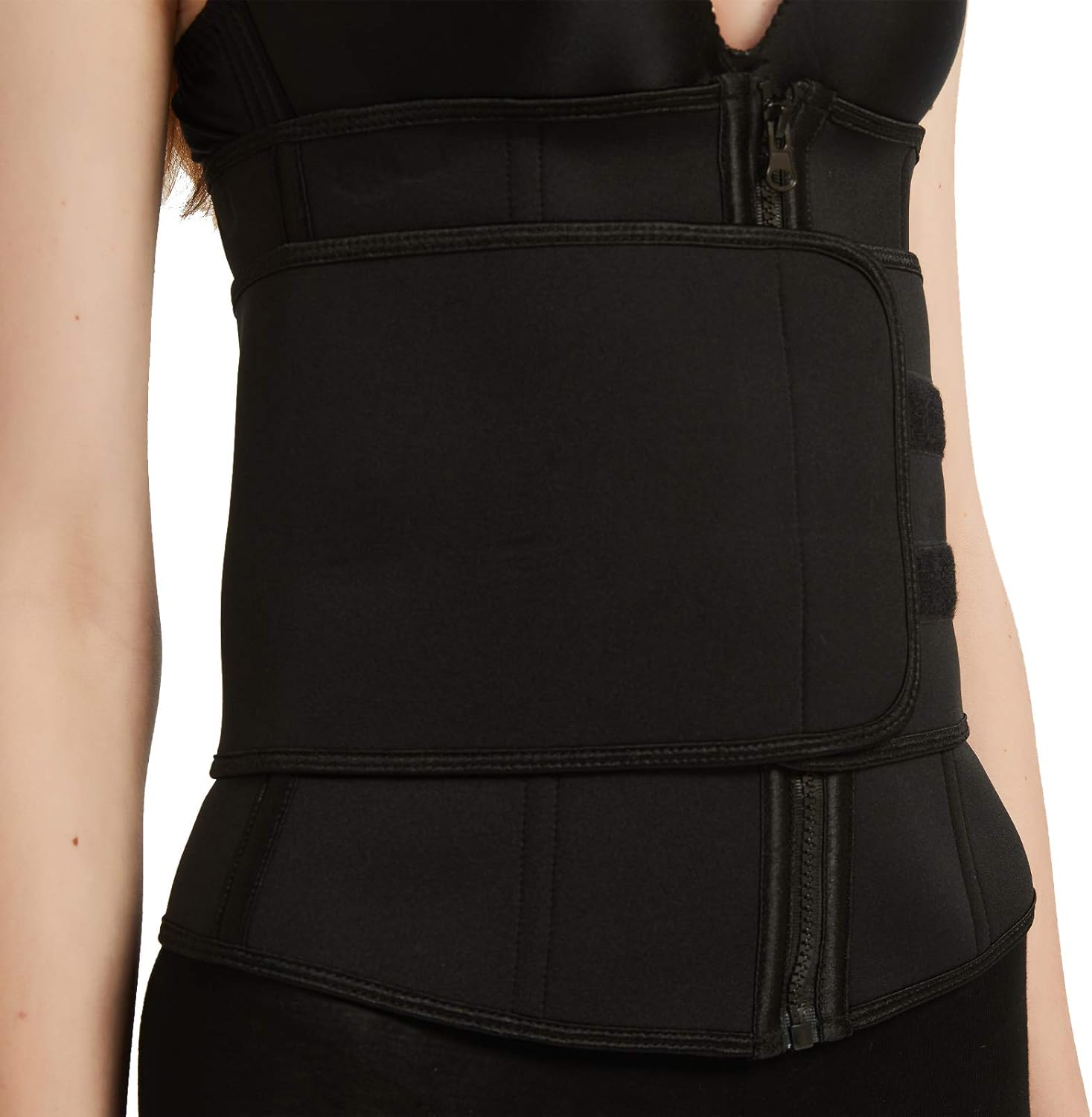 Womens Velcro Waist Corset Sports Fitness Abdominal Girdle Amazon.co.uk Clothing